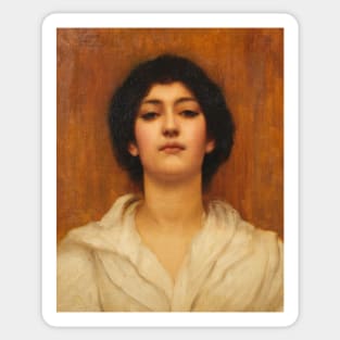 A Beauty by John William Godward Sticker